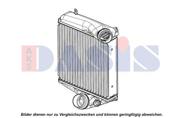 AKS DASIS Kompressoriõhu radiaator 177014N